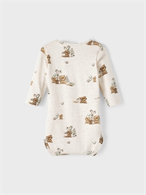 NAME IT Langærmet Body Dart Peyote Melange